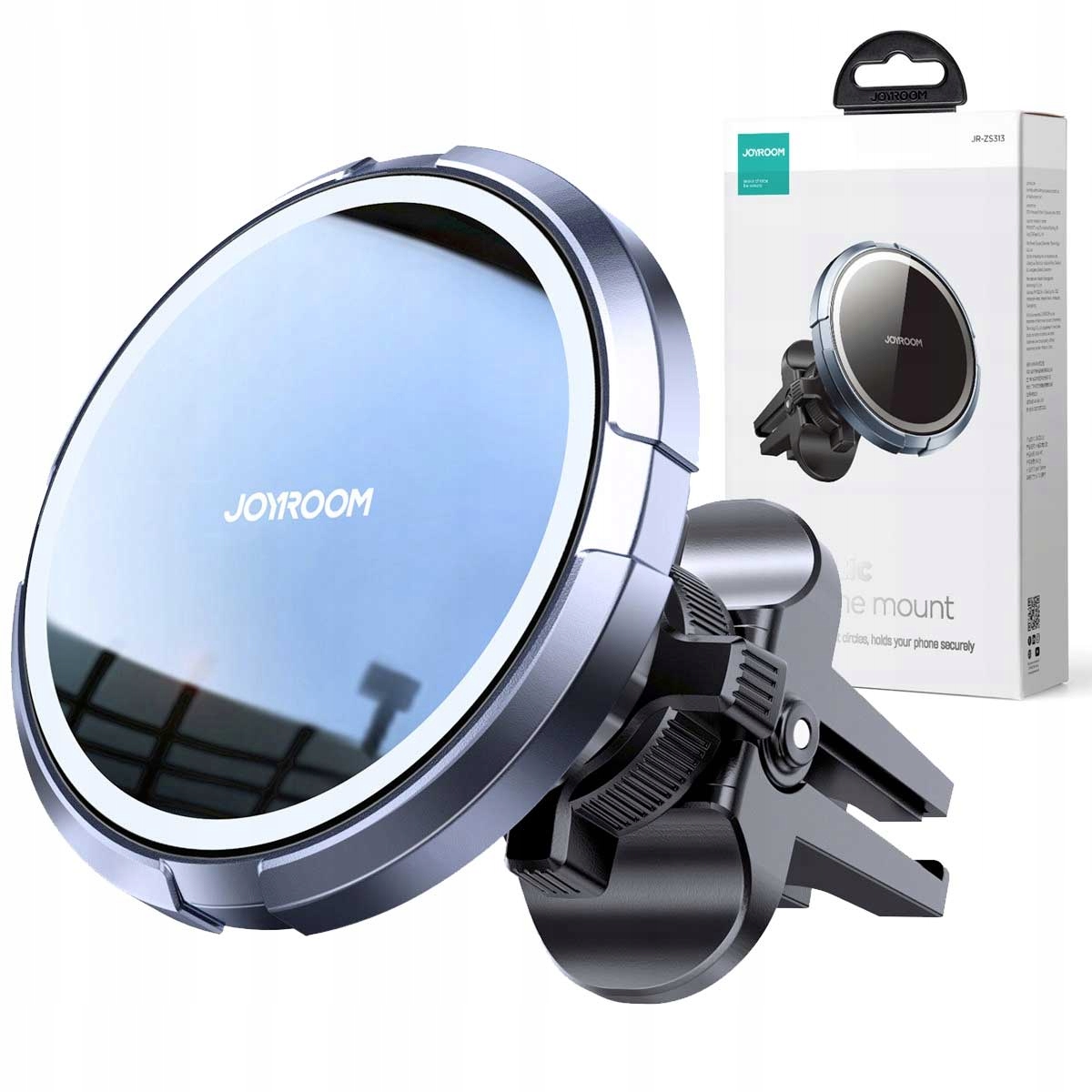 Držiak vetracieho otvoru Joyroom, čierny